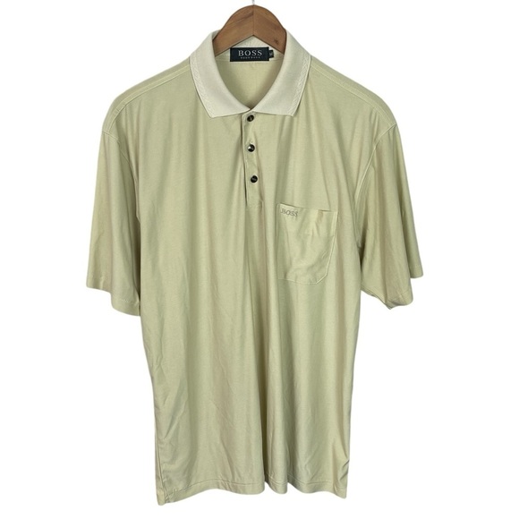 Boss Other - PO435 Men’s BOSS Hugo Boss Designer Performance Short Sleeve Polo Shirt XL